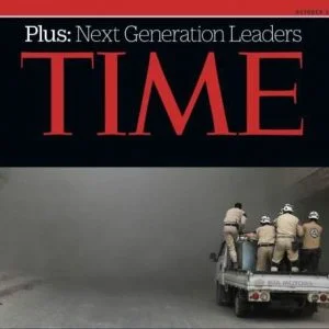 “التايم” الأميركية تستشهد بآية قرآنية في منقذي ضحايا سوريا