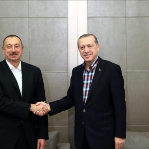 أردوغان يلتقي نظيره الأذري على مأدبة عمل في إسطنبول
