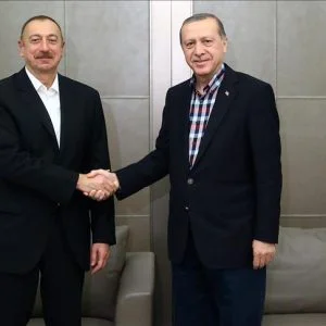 “علييف” يهنئ “أردوغان” بذكرى تأسيس الجمهورية التركية