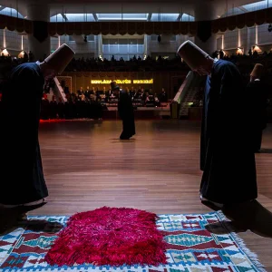 مراسم احتفال بالذكرى الـ 743 لوفاة مولانا