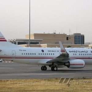 الخطوط الجوية التركية تشتري طائرة الرئيس التونسي الأسبق بن علي