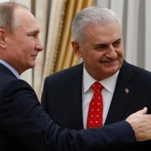 بوتين يلتقي يلدريم في موسكو