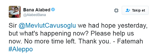 جاويش أوغلو يحاور "أيقونة حلب" على تويتر 11