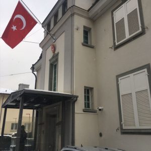 اعتداء على القنصلية التركية في سويسرا
