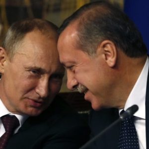 اردوغان وبوتين يبحثان الازمة السورية والعلاقات الثنائية