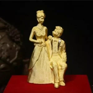 15″ كليو ذهب” هدايا لعروس من ولاية شانلي أورفا في ليلة زفافها