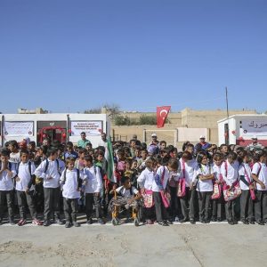 درع الفرات تعيد 250 طالباً سورياً إلى مدرستهم