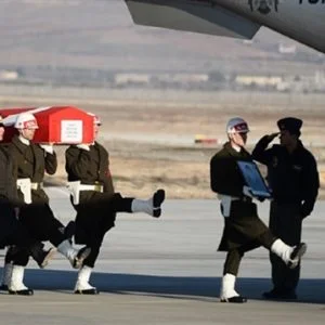 تشييع جثامين شهداء الجيش التركي ببلدة “الباب” السورية