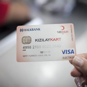بدء توزيع بطاقات الدعم المالي على اللاجئين في تركيا