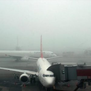 الضباب يتسبب بالغاء 45 رحلة جوية بمطار “صبيحة” في إسطنبول