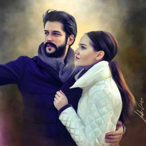 شاهد.. التركيان بالي بك وفريحة يحتفلان بخطبتهما بحفل عائلي 1