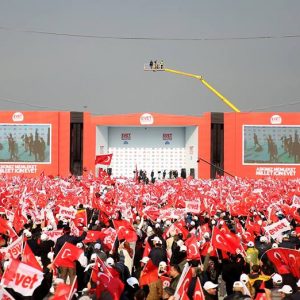 ملايين الأتراك يحتشدون في إسطنبول دعماً للتعديلات الدستورية 17