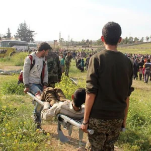 تركيا تداوي مصابين في تفجير استهدف قافلة النازحين من كفريا والفوعة بسوريا