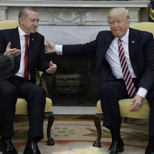 ترامب يستقبل اردوغان في البيت الابيض