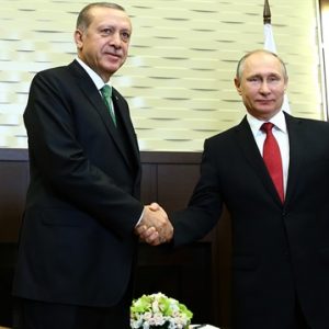 اردوغان لبوتين: الخطوات التي سنتخذها معا ستغير مصير الشرق الاوسط