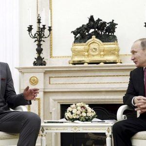 رسالة خطية من أمير قطر إلى الرئيس بوتين