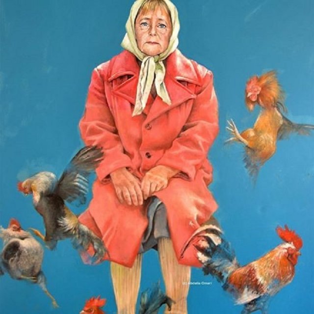 فنان سوري يحول زعماء العالم إلى لاجئين (صور) 6 فنان سوري يحول زعماء العالم إلى لاجئين (صور) 5