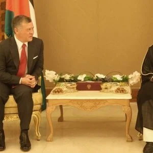 ملك الأردن يبحث الأزمة الخليجية في الكويت