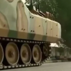 شاهد.. الدبابات التركية تصل الدوحة