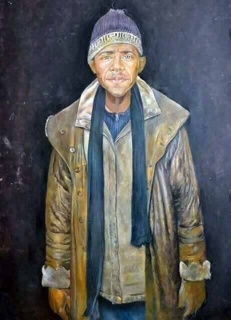 فنان سوري يحول زعماء العالم إلى لاجئين (صور) 16 فنان سوري يحول زعماء العالم إلى لاجئين (صور) 15