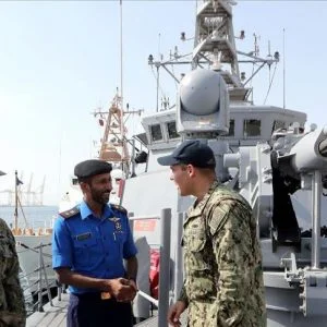 مناورات عسكرية أمريكية قطرية جنوب الدوحة