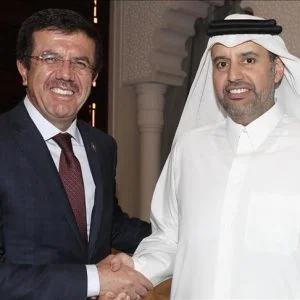 وزير الاقتصاد التركي يبحث مع نظيره القطري المساعدات الغذائية