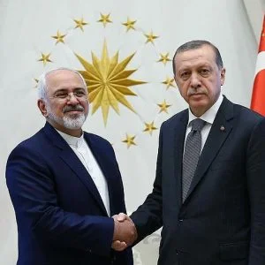 أردوغان يستقبل في أنقرة وزير الخارجية الإيراني