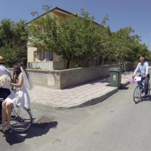 موكب زفاف بالدراجات الهوائية في مدينة أرزينجان التركية 7