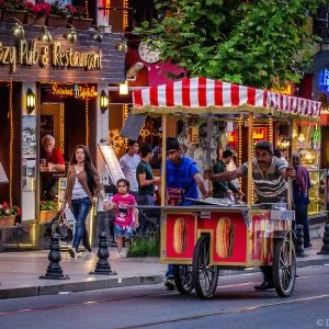 العيش في اسطنبول