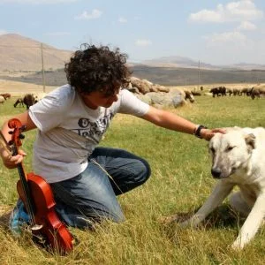 في تركيا.. “موزارت الصغير” يرعى أغنامه على أنغام الكمان والناي