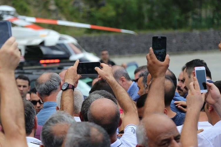 صور.. زيارة مفاجئة لاردوغان للحدود مع جورجيا 3