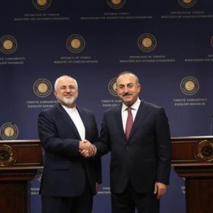 جاويش أوغلو يلتقي وزير الخارجية الإيراني في إسطنبول