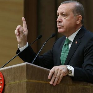 أردوغان: لن نسمح أبداً لـ “ب ي د ” و ” ي ب ك” بـتأسيس دويلة لهما شمالي سوريا