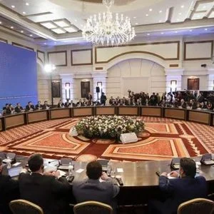 مشاورات تركية روسية إيرانية في أستانا