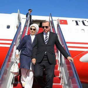 أردوغان يصل نيويورك