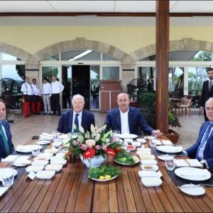 جاويش أوغلو ونظيره الليتواني يبحثان العلاقات التركية الأوروبية