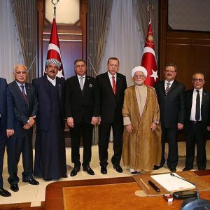 أردوغان يستقبل وفدًا من تركمان العراق في أنقرة