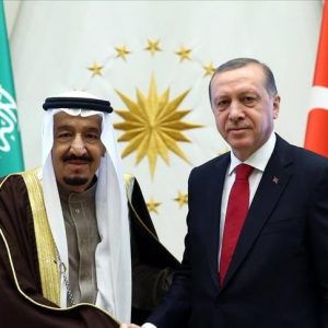 أردوغان يبحث هاتفيا مع الملك سلمان الأوضاع في سوريا