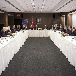 يلدريم يلتقي ممثلي المجتمع اليهودي في نيويورك