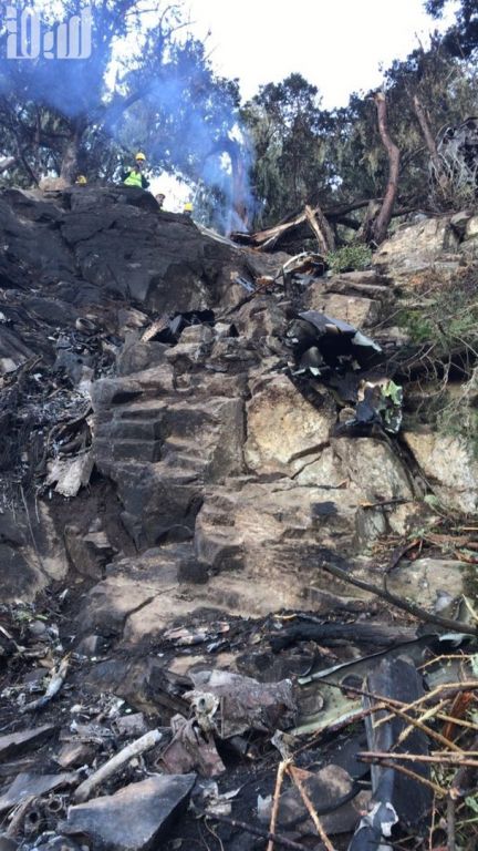 صور حطام طائرة الأمير منصور بن مقرن 3