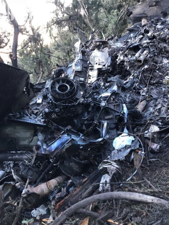 صور حطام طائرة الأمير منصور بن مقرن 5