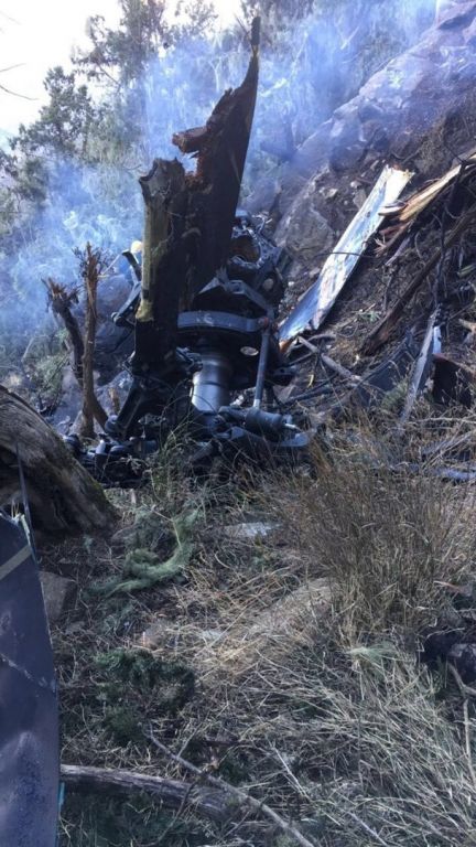 صور حطام طائرة الأمير منصور بن مقرن 1