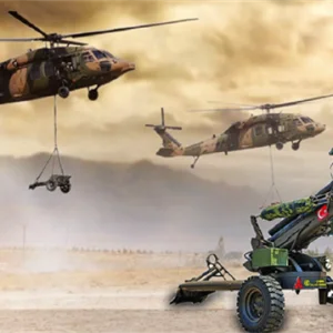 مدفع تركي جديد لايعطي الفرصة لمروحيات العدو من الاقتراب