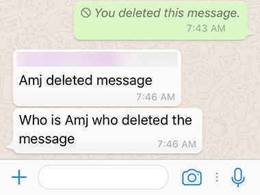 حيلة جديدة تمكنك من استعادة الرسائل المحذوفة في "واتس اب" 2 حيلة جديدة تمكنك من استعادة الرسائل المحذوفة في "واتس اب" 1