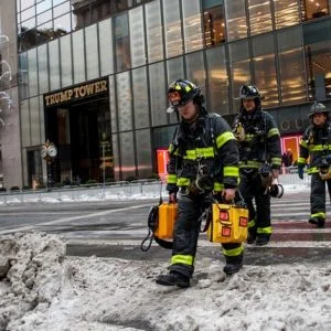 اندلاع حريق في برج ترامب بنويورك (شاهد فيديو)