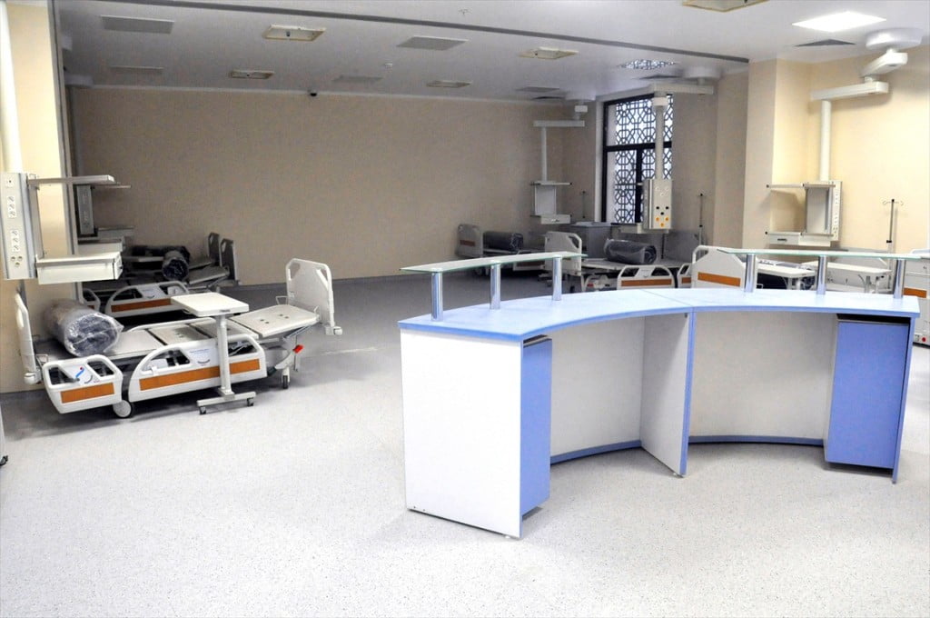 وكالة التعاون والتنسيق “تيكا” تنهي تجهيز مستشفى الصداقة التركية القرغيزية في “بيشكك” 1