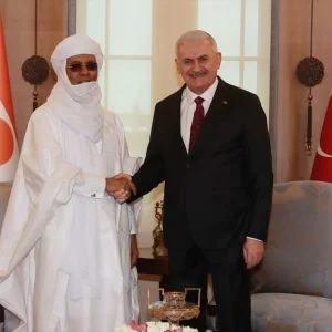 رئيس الوزراء التركي يستقبل نظيره النيجري في أنقرة