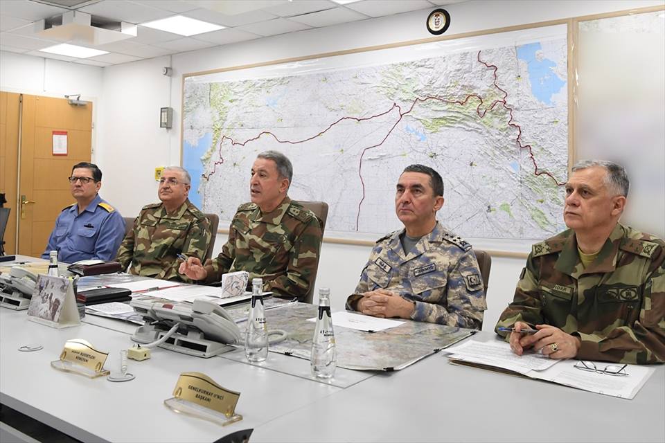 صور من داخل غرفة عمليات "غصن الزيتون" 2 صور من داخل غرفة عمليات "غصن الزيتون" 1