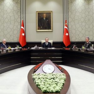 بدء اجتماع مجلس الأمن القومي التركي برئاسة أردوغان