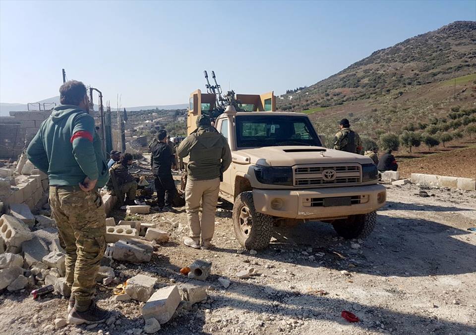 شاهد بالصور.. قمة جبل قورنة التي سيطرت عليها قوات "غصن الزيتون" 5